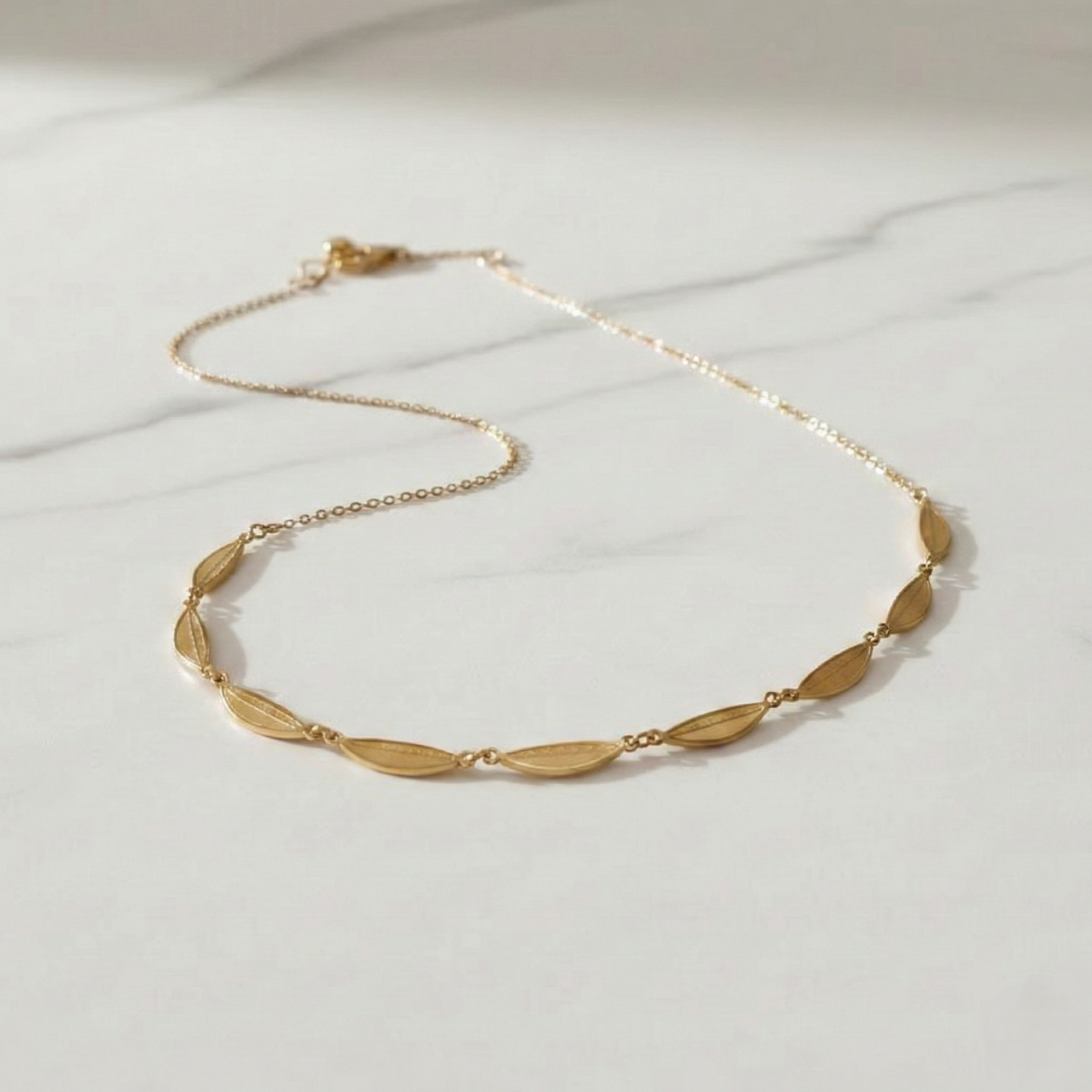 Statement Leaf Necklace