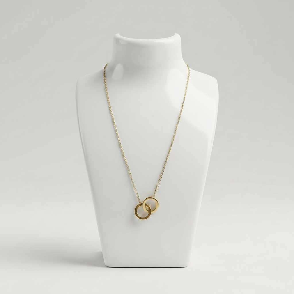 Interlocking Circle Necklace