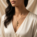The Celestial Cascade Pendant Chain Necklace